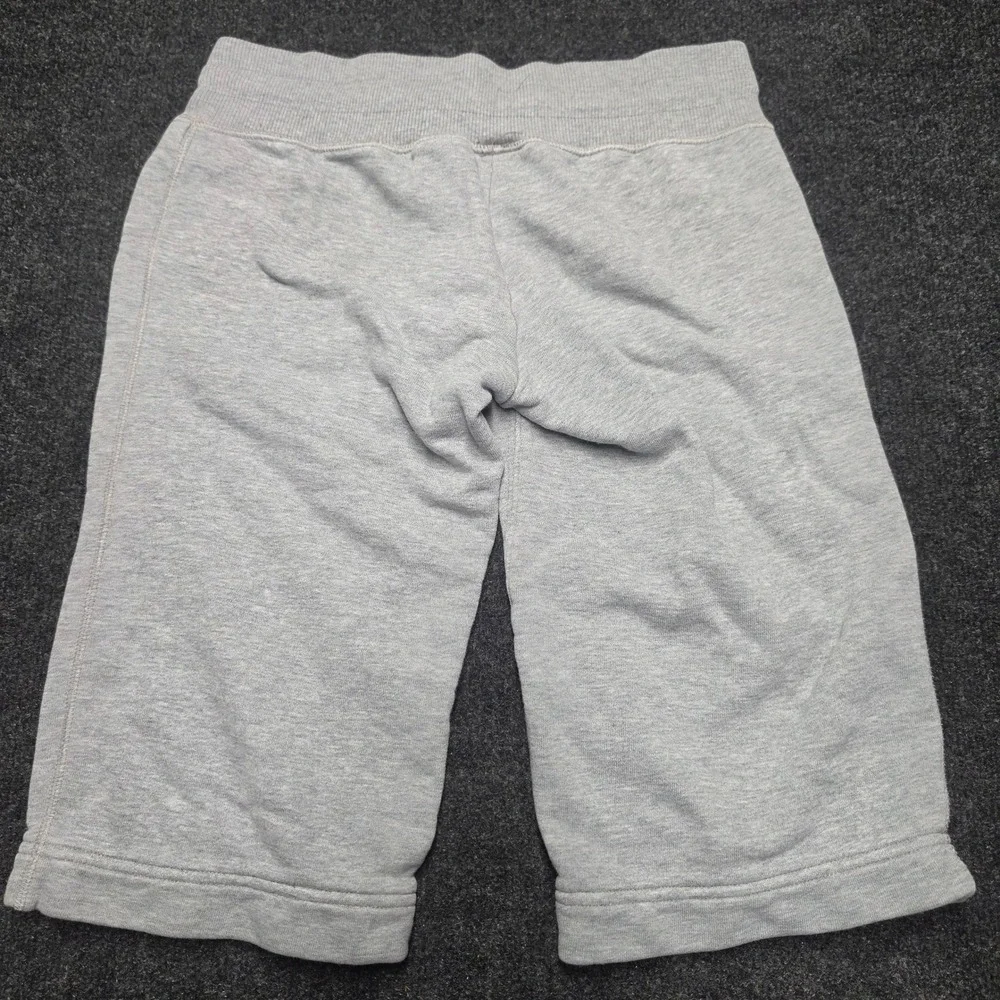 Nike Womens Gray French Terry Sweat Shorts XS Drawstring Athletic Loungewear